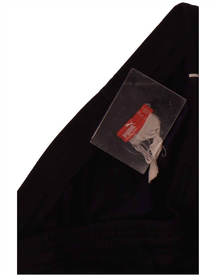 Puma Mens Tracksuit Trousers Small Navy Blue