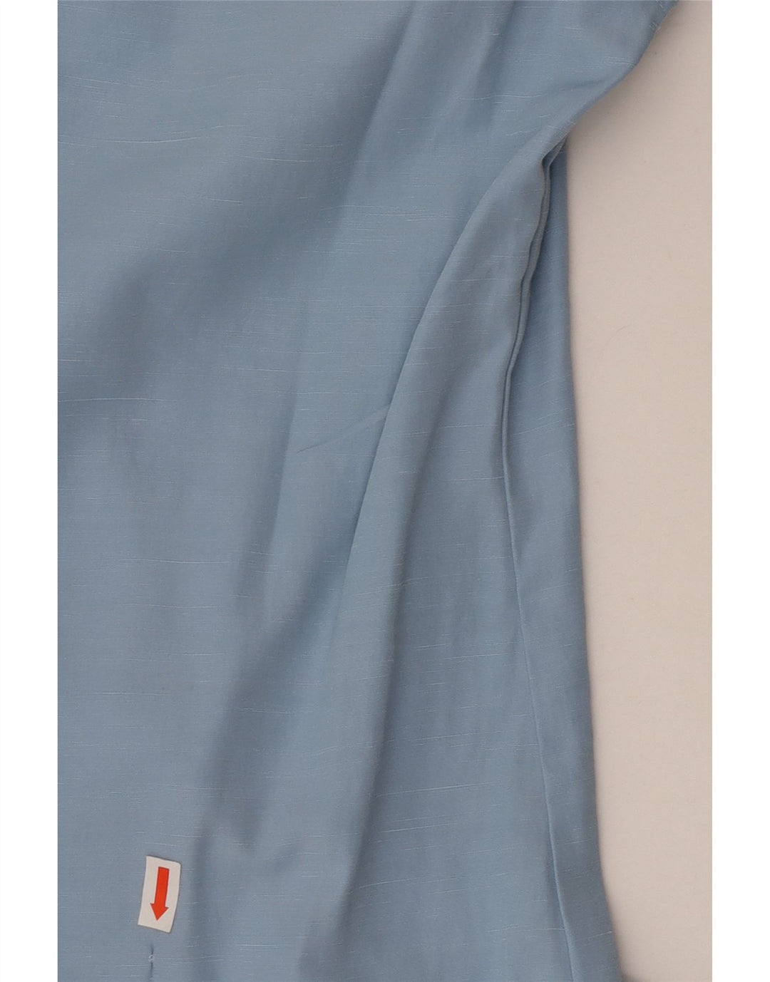 VINTAGE Womens Shirt UK 12 Medium Blue