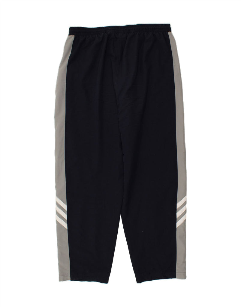 ADIDAS Mens Tracksuit Trousers Size 48/50 XL Navy Blue Polyester | Vintage Adidas | Thrift | Second-Hand Adidas | Used Clothing | Messina Hembry 