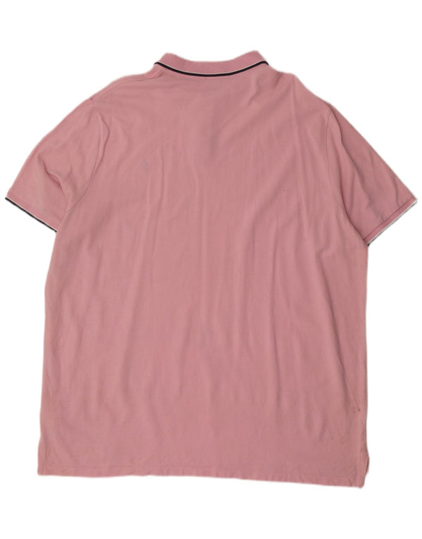 Polo Ralph Lauren Mens Classic Fit Shirt 2XL Pink Striped Cotton