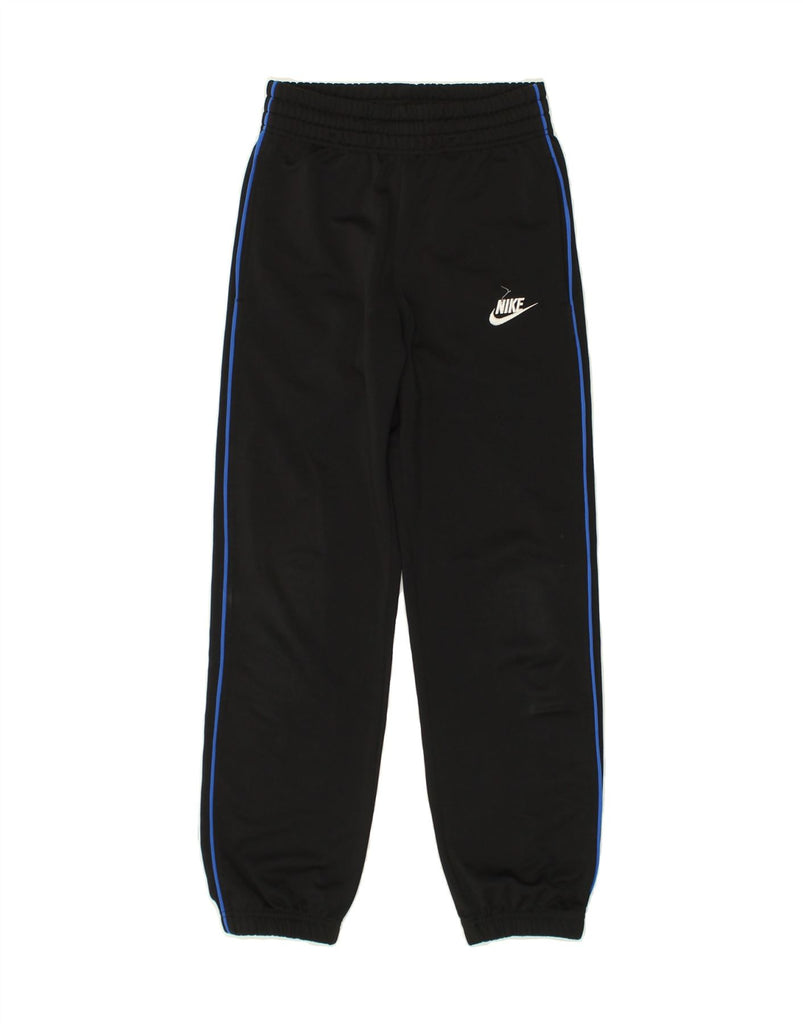 NIKE Boys Tracksuit Trousers Joggers 10-11 Years Medium Black | Vintage Nike | Thrift | Second-Hand Nike | Used Clothing | Messina Hembry 