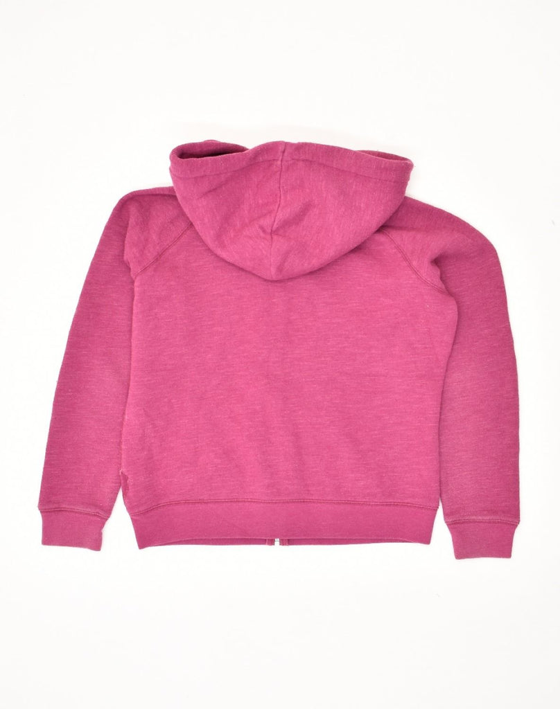 JACK WILLS Womens Zip Hoodie Sweater UK 10 Small Pink Cotton | Vintage Jack Wills | Thrift | Second-Hand Jack Wills | Used Clothing | Messina Hembry 