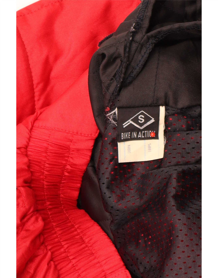 Spidi Mens Motorstyle Racing Jacket UK 36 Small Red Colourblock Polyamide