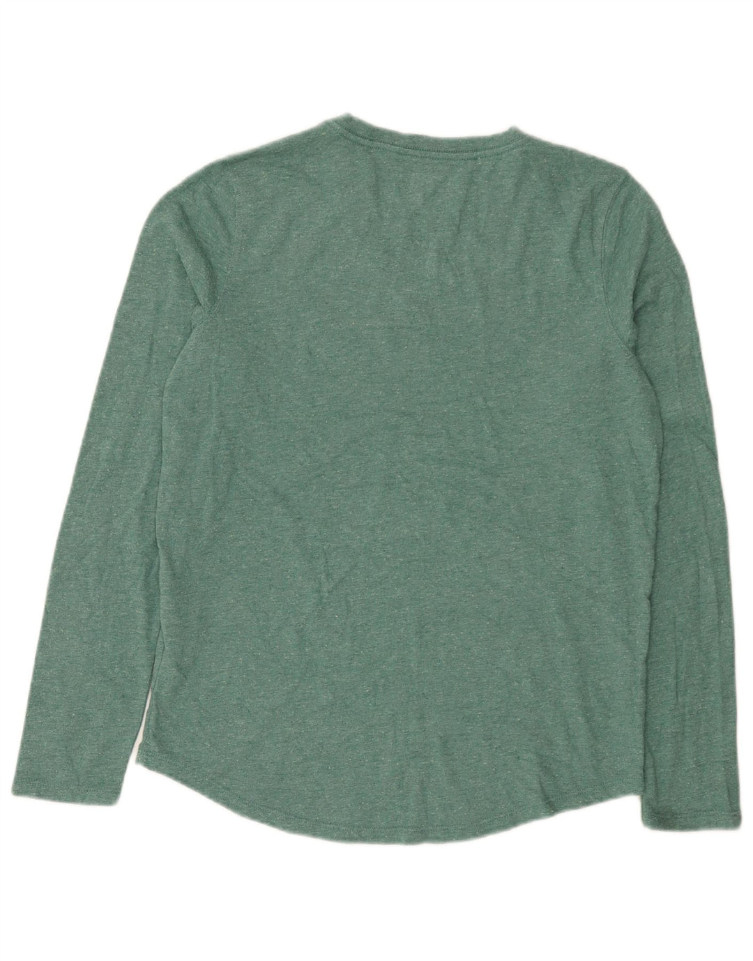 Carhartt Womens Relaxed Fit Top Long Sleeve US 8/10 Medium Green Flecked