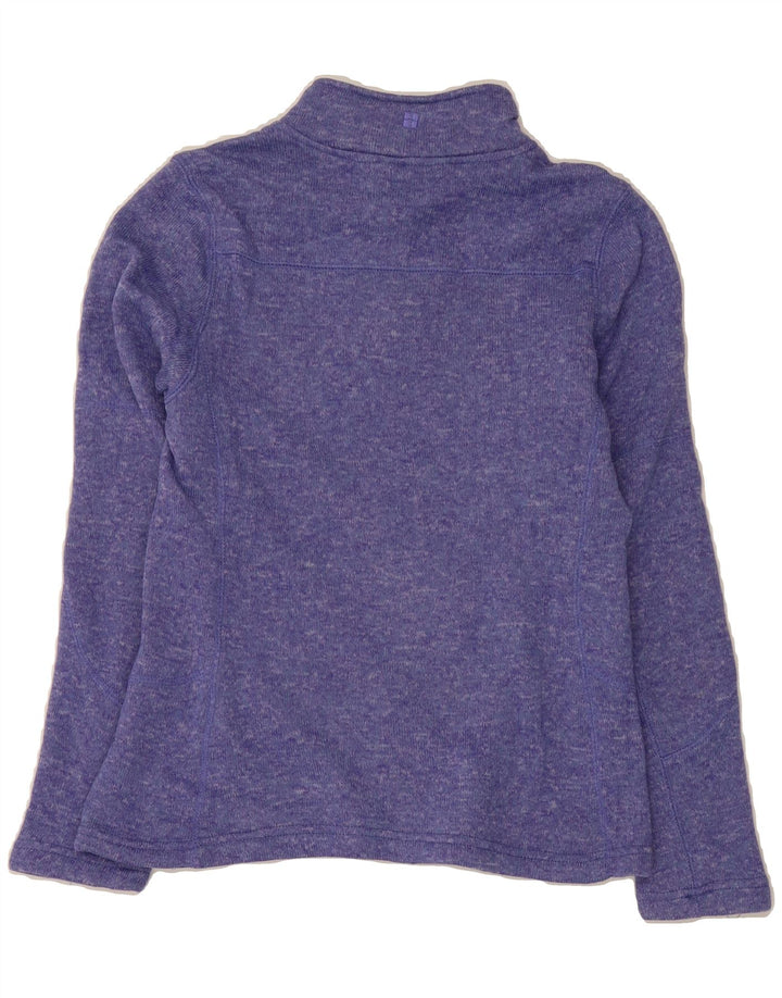MOUNTAIN WAREHOUSE Womens Sweatshirt Jumper UK 10 Small Purple Flecked Vintage Mountain Warehouse and Second-Hand Mountain Warehouse from Messina Hembry 