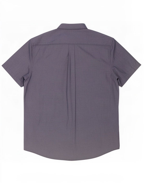 Superdry Mens Short Sleeve Regular Fit Shirt 2XL Blue Cotton