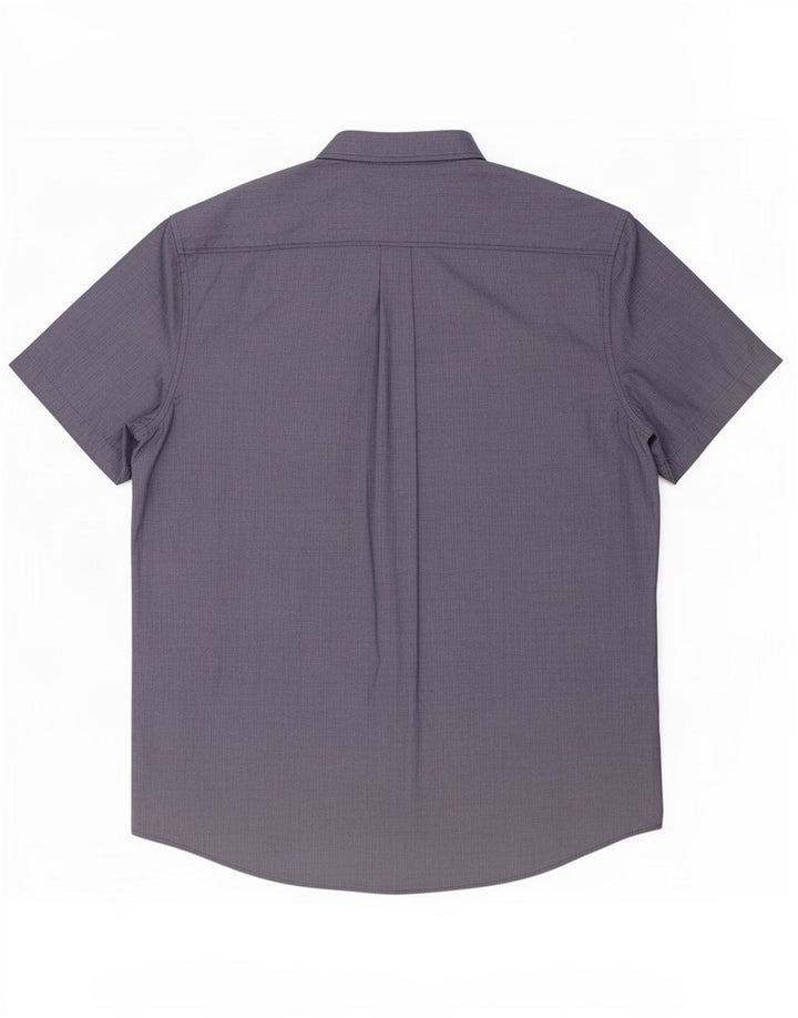Superdry Mens Short Sleeve Regular Fit Shirt 2XL Blue Cotton