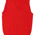 MAGLIERIE Mens Vest Tank Top Medium Red Virgin Wool