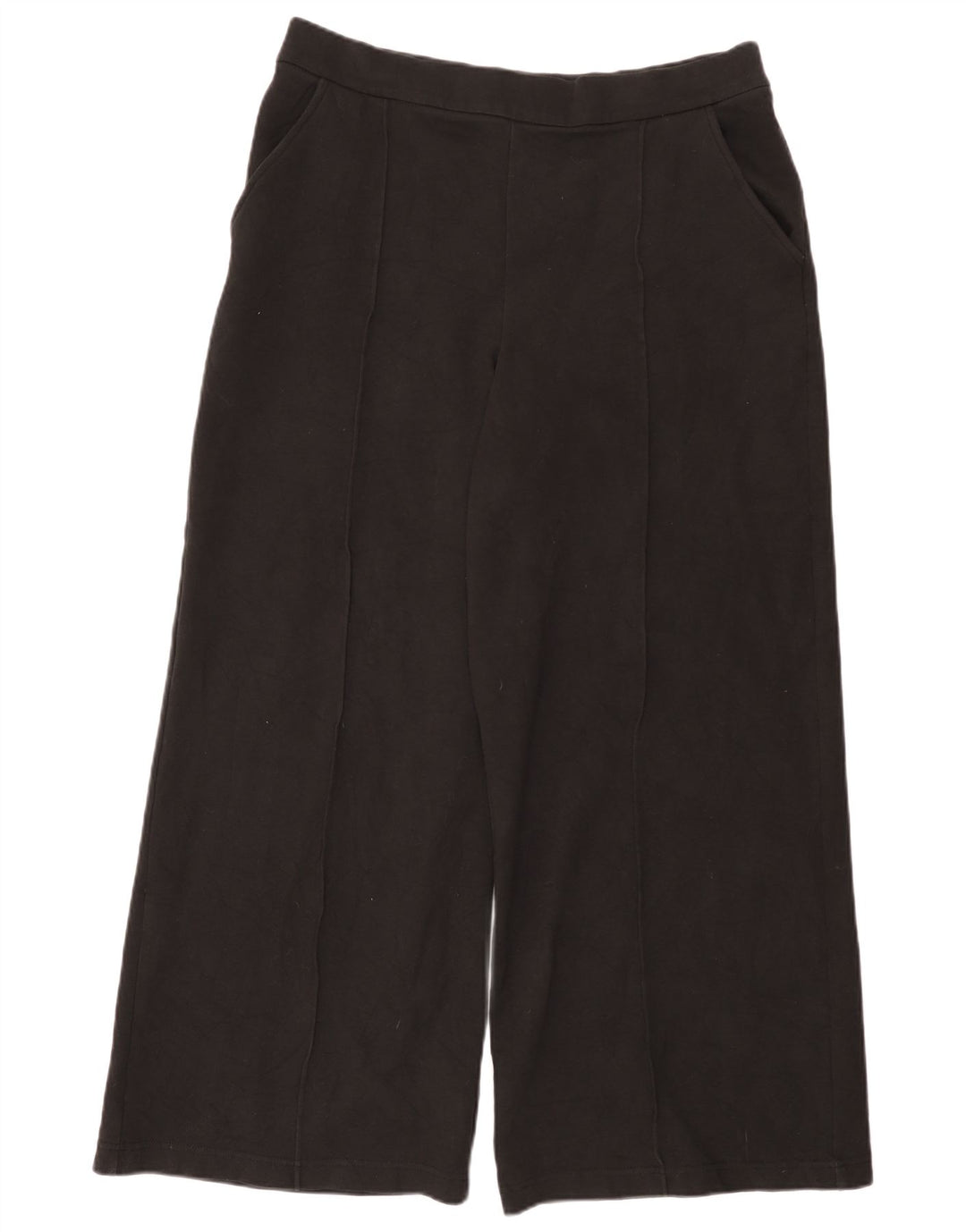 Lee Womens Wide Leg Casual Trousers W36 L30 Black
