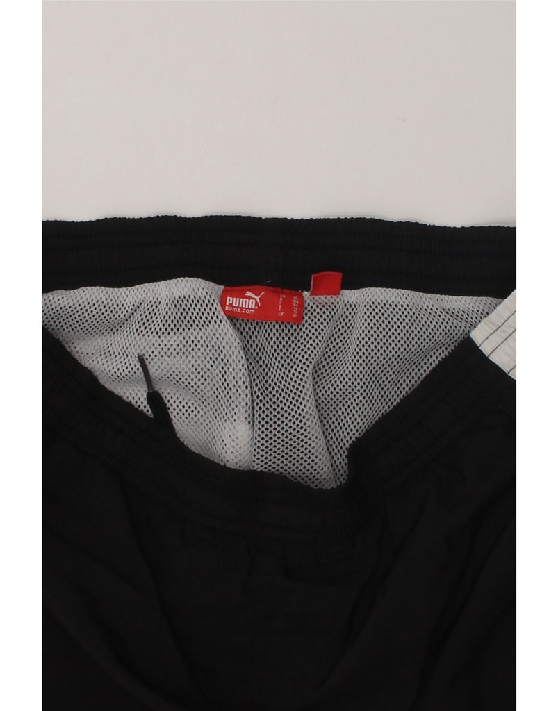 PUMA Boys Sport Shorts 13-14 Years Black | Vintage Puma | Thrift | Second-Hand Puma | Used Clothing | Messina Hembry 