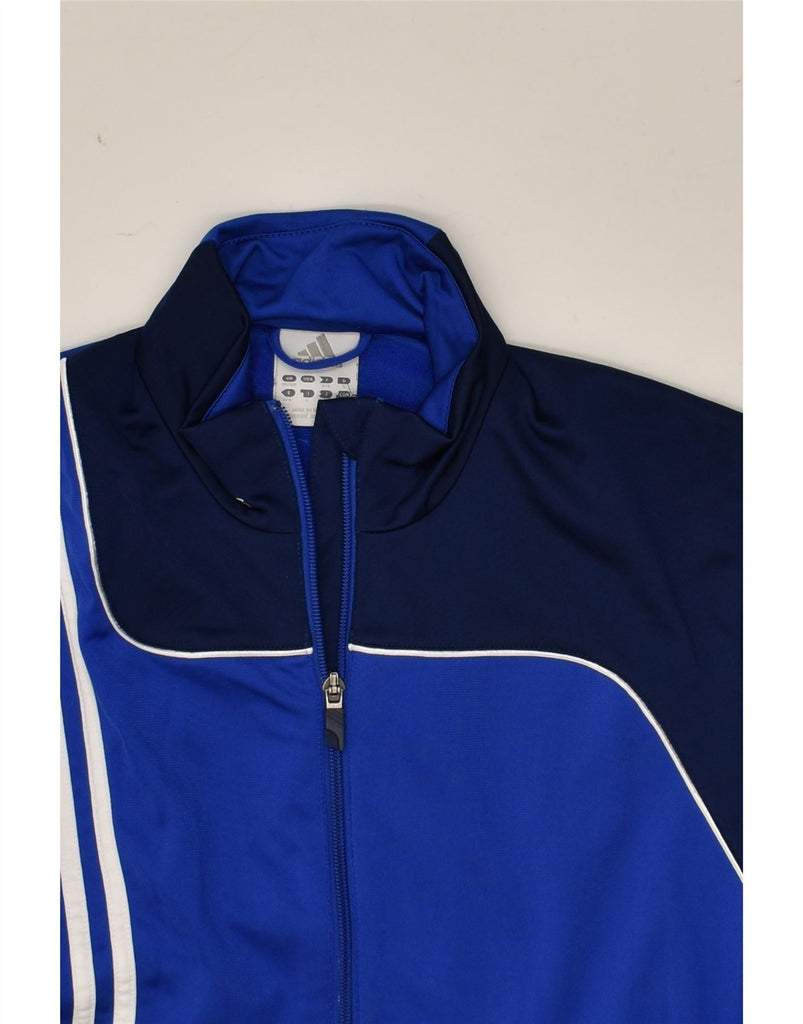 ADIDAS Mens Tracksuit Top Jacket Size 38/40 Medium Blue Colourblock | Vintage Adidas | Thrift | Second-Hand Adidas | Used Clothing | Messina Hembry 