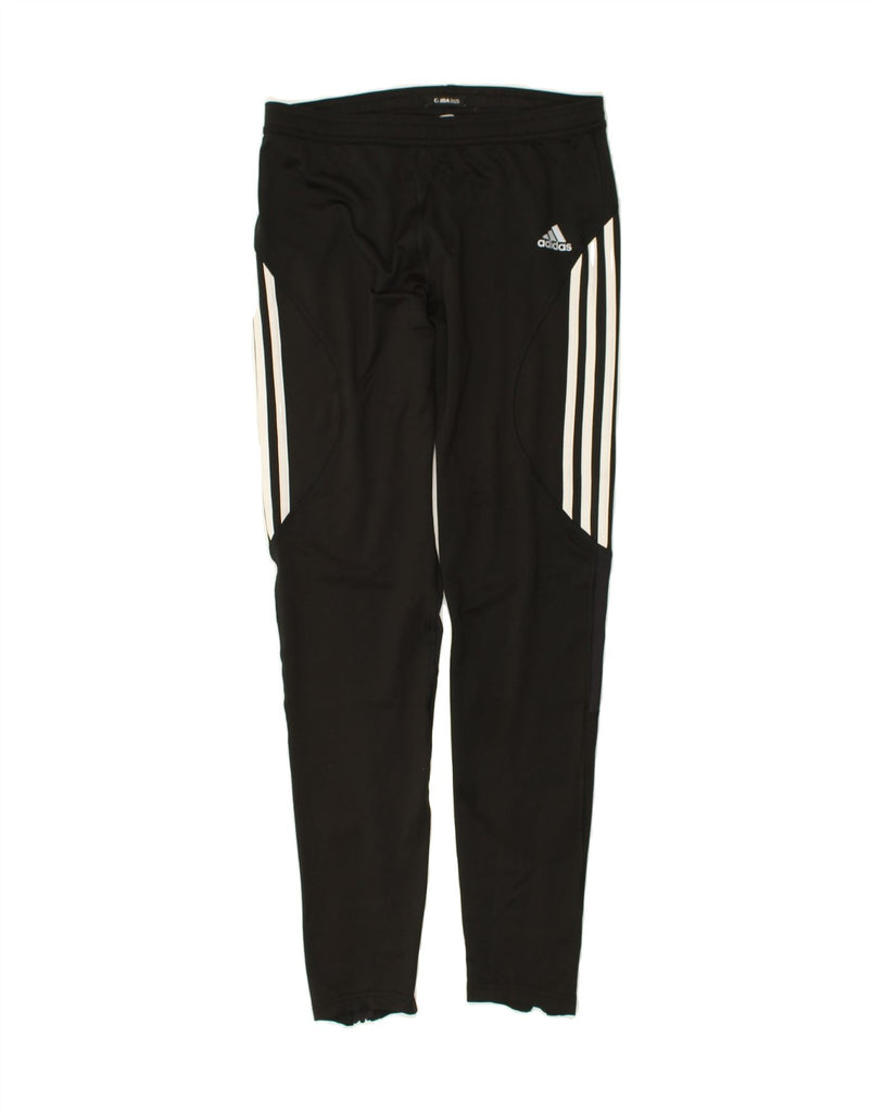 ADIDAS Womens Tracksuit Trousers UK 18 XL Black Polyester | Vintage Adidas | Thrift | Second-Hand Adidas | Used Clothing | Messina Hembry 