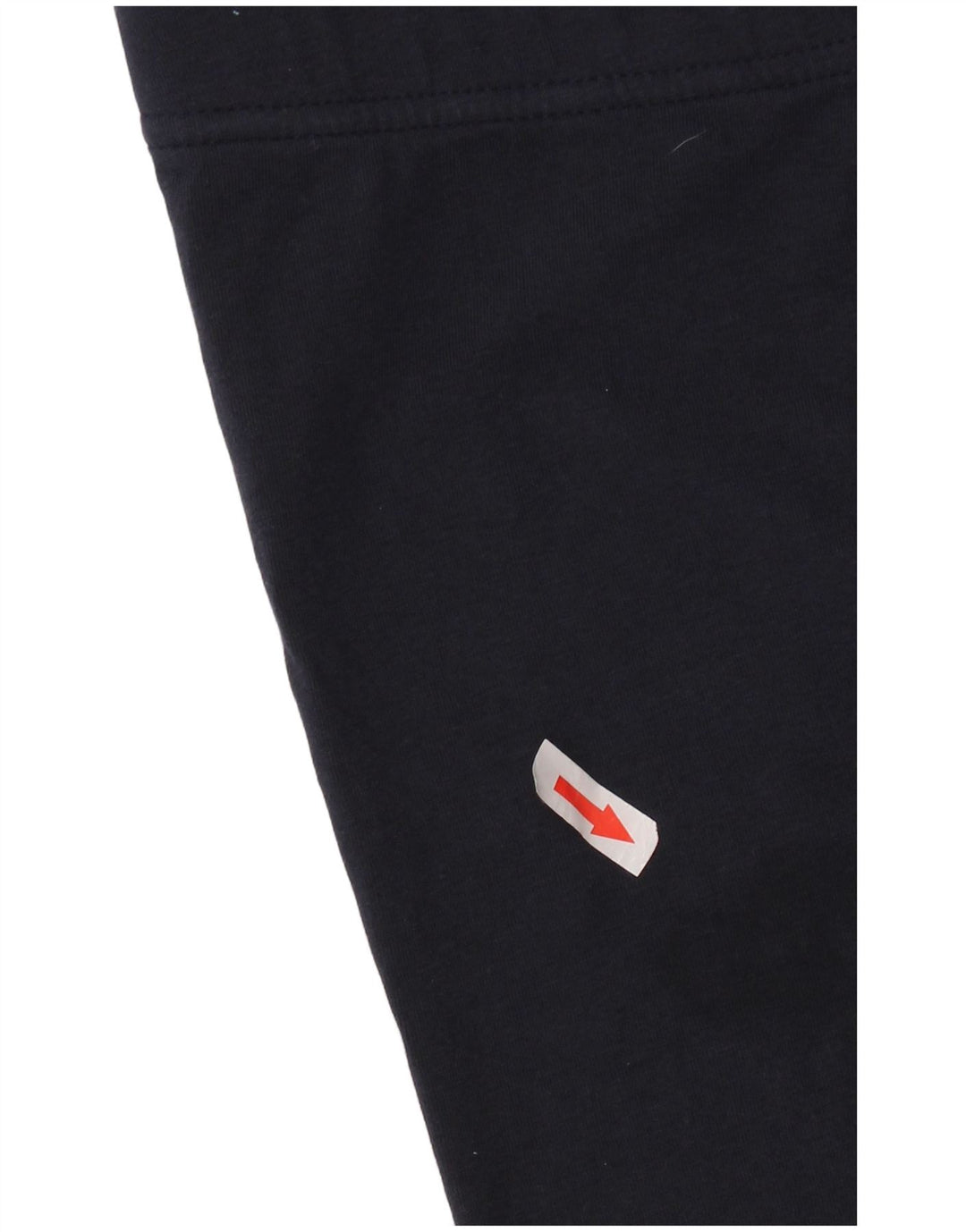 ADIDAS Womens Graphic Leggings UK 4/6 XS  Navy Blue Cotton