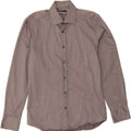 JACK & JONES Mens Shirt Medium Grey Cotton Vintage Jack & Jones and Second-Hand Jack & Jones from Messina Hembry 