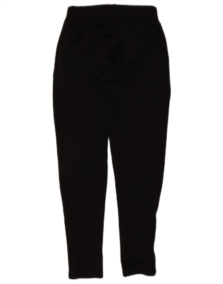 Kappa Boys Graphic Tracksuit Trousers 13-14 Years Black