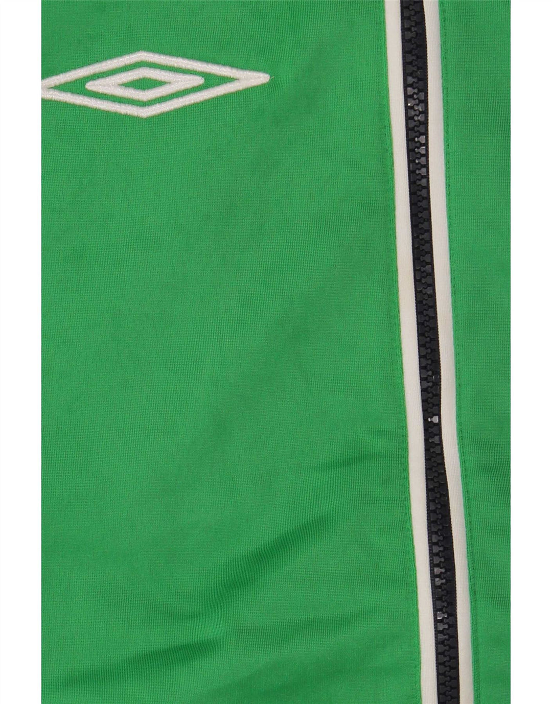 Umbro Mens Graphic Tracksuit Top Jacket Medium Green Colourblock Polyester