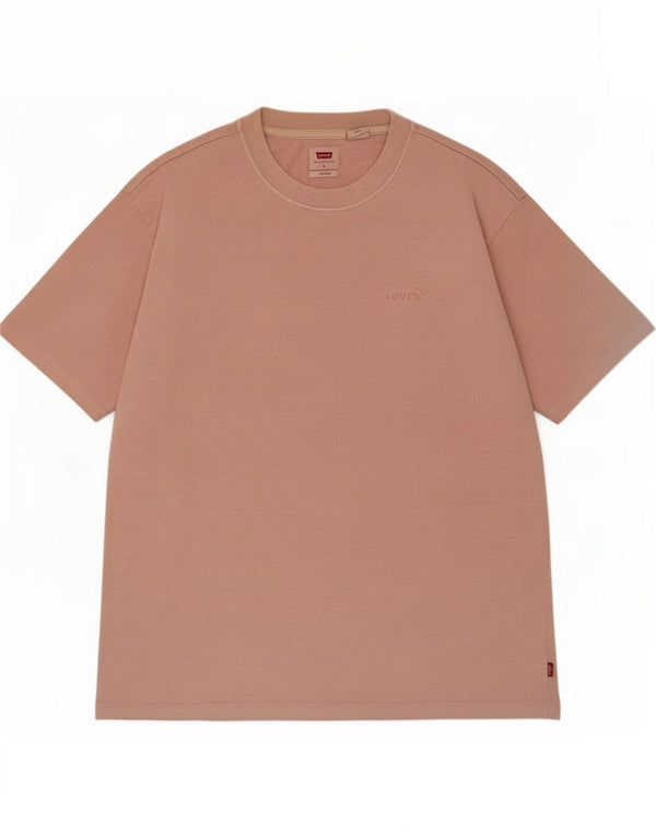 Levi's Mens Relaxed T-Shirt Top Small Pink Cotton