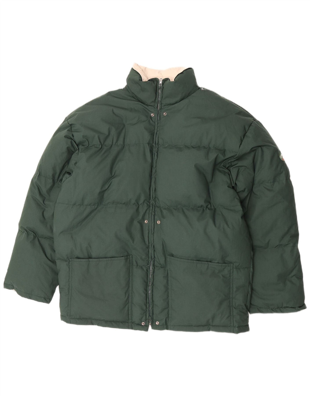 Diadora Mens Oversized Padded Jacket UK 40 Large Green