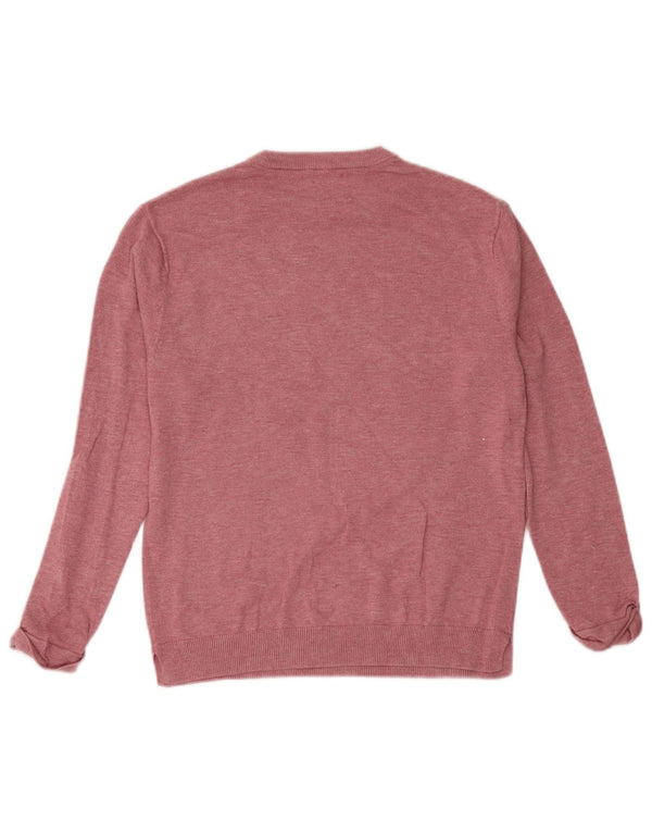 Zara Girls Crew Neck Jumper Sweater 11-12 Years Pink