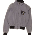 REFRIGIWEAR Womens Bomber Jacket UK 14 Medium Grey Vintage Refrigiwear and Second-Hand Refrigiwear from Messina Hembry 