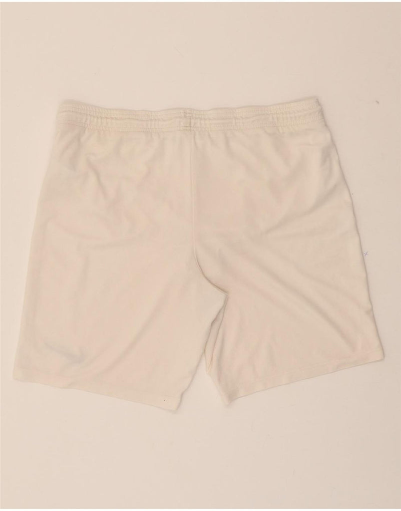 NIKE Mens Dri Fit Sport Shorts Large White Vintage Nike and Second-Hand Nike from Messina Hembry 