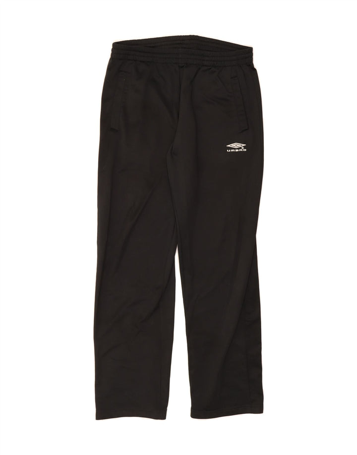 UMBRO Mens Tracksuit Trousers Small  Black Polyester Vintage Umbro and Second-Hand Umbro from Messina Hembry 