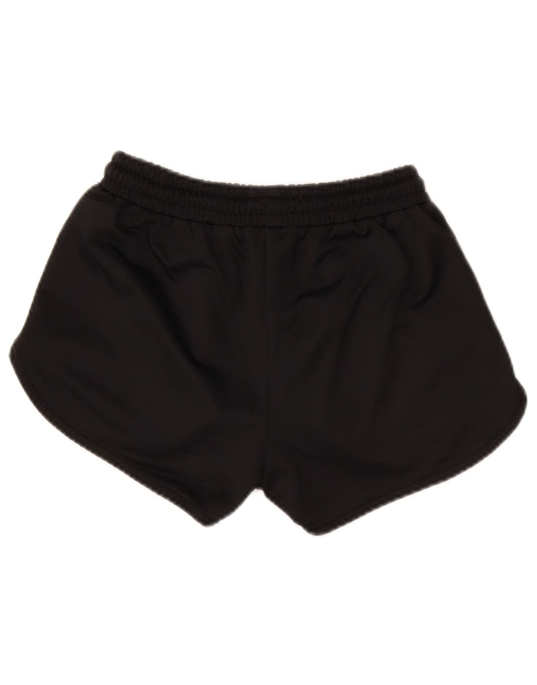 Ellesse Womens Graphic Sport Shorts UK 8 Small Black