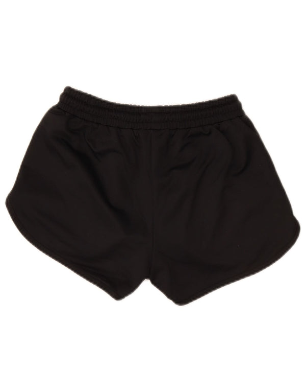 Ellesse Womens Graphic Sport Shorts UK 8 Small Black