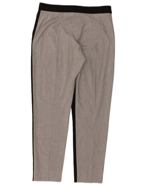 French Connection Womens Chino Trousers UK 10 Small W28 L27 Black