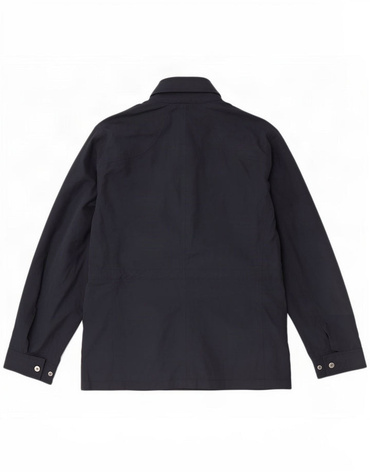 Gutteridge Mens Utility Jacket IT 52 XL Navy Blue Polyester