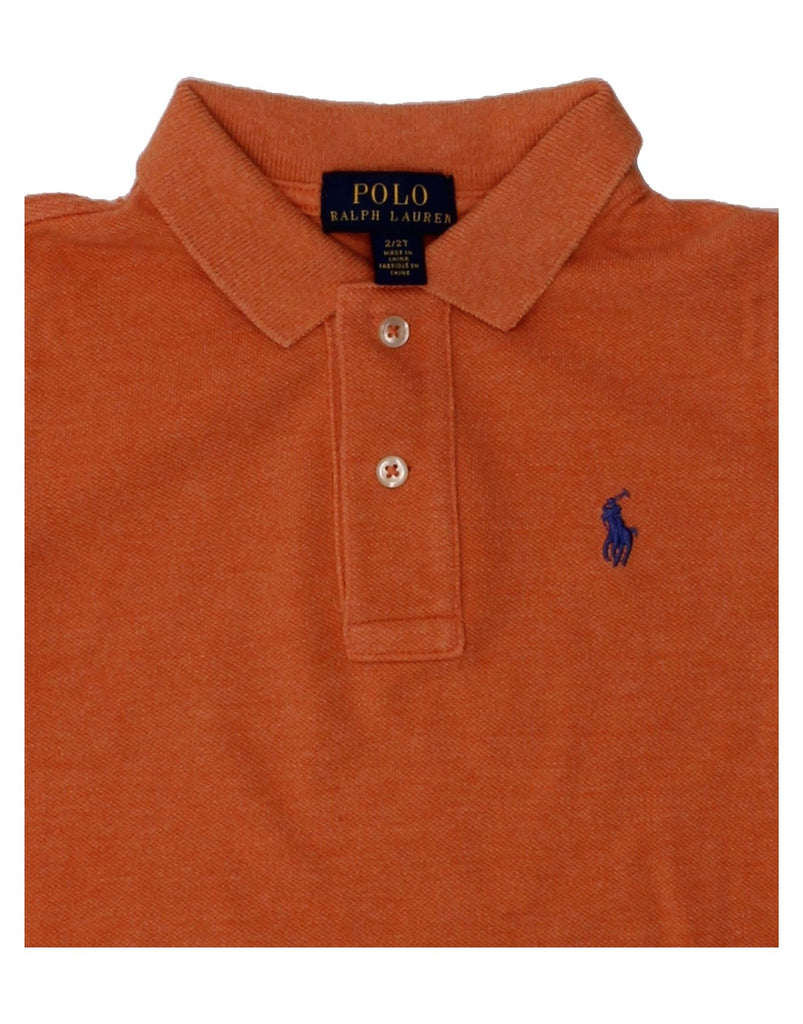 POLO RALPH LAUREN Baby Boys Polo Shirt 18-24 Months Orange | Vintage Polo Ralph Lauren | Thrift | Second-Hand Polo Ralph Lauren | Used Clothing | Messina Hembry 