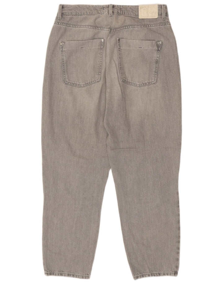 Zara Womens Tapered Jeans EU 42 Large W32 L27 Grey