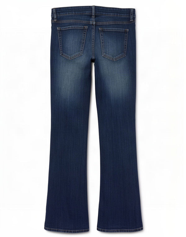 Gap Womens Bootcut Jeans UK 10 Small W30 L32 Blue Cotton