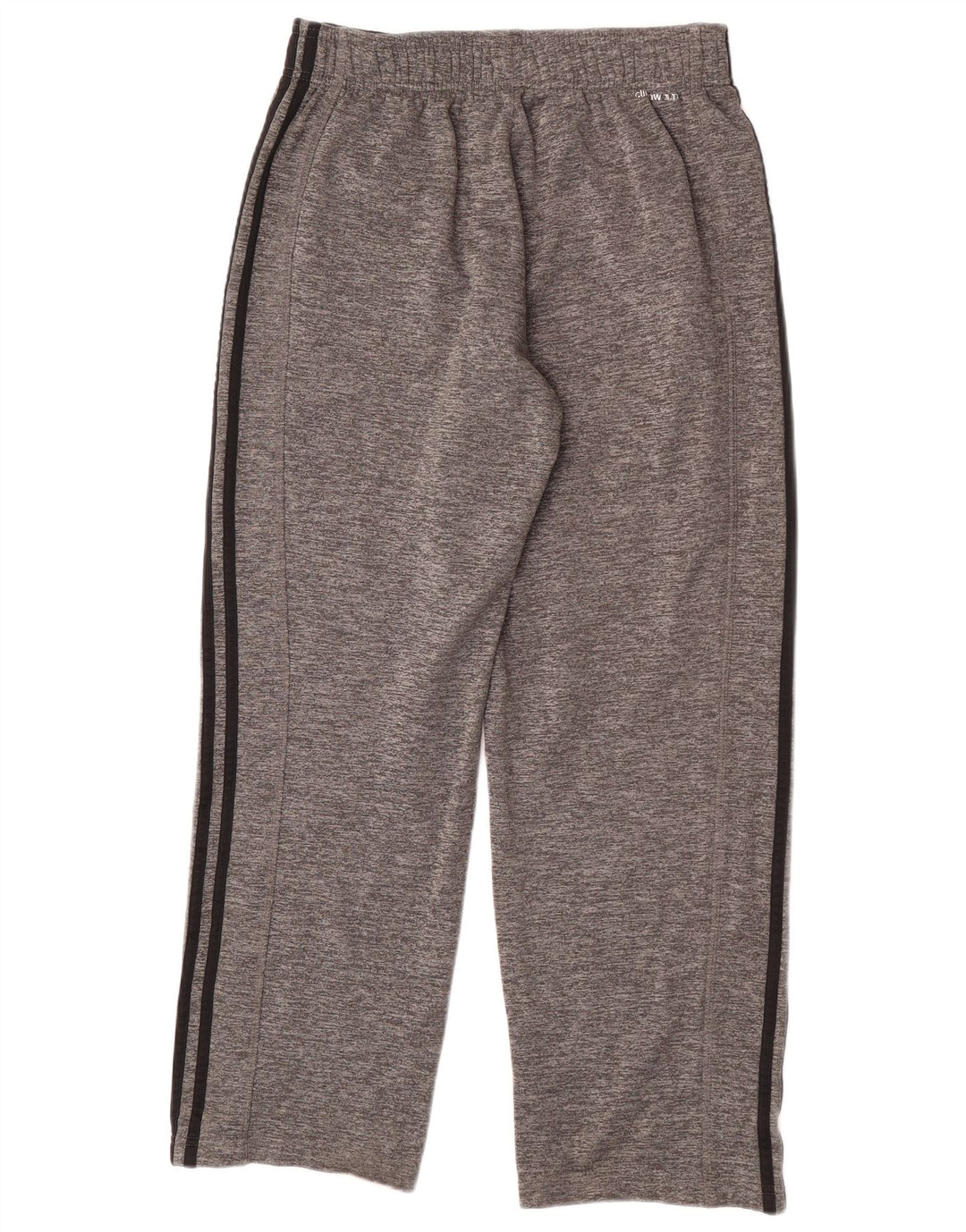 Adidas Mens Climawarm Tracksuit Trousers Medium Grey Flecked Polyester