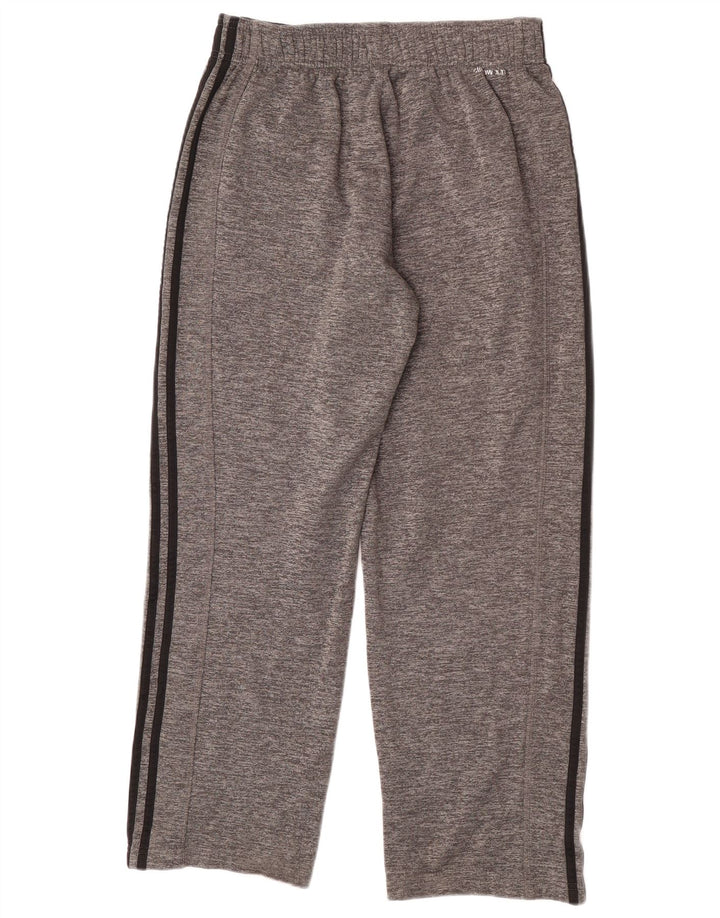 Adidas Mens Climawarm Tracksuit Trousers Medium Grey Flecked Polyester