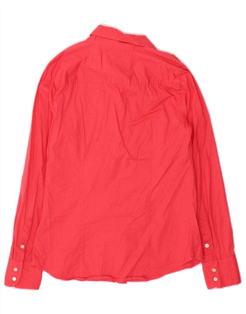 J. CREW Womens Shirt UK 10 Small Pink Cotton Vintage J. Crew and Second-Hand J. Crew from Messina Hembry 