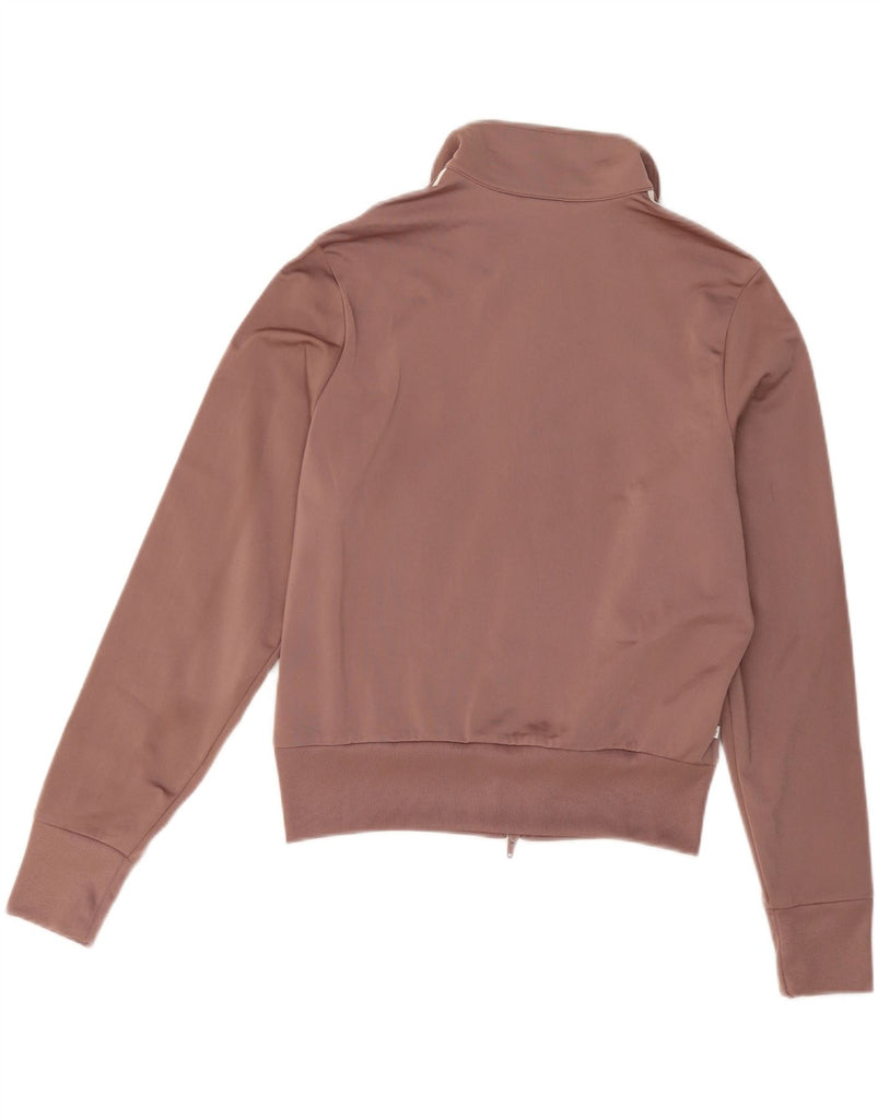 ADIDAS Womens Crop Tracksuit Top Jacket UK 12 Meidum Pink Polyester Vintage Adidas and Second-Hand Adidas from Messina Hembry 