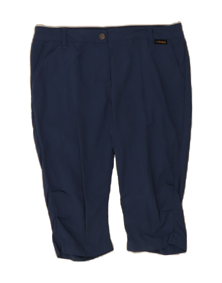JACK WOLFSKIN Womens Bermuda Shorts UK 8 Small W32  Blue Polyamide Vintage Jack Wolfskin and Second-Hand Jack Wolfskin from Messina Hembry 