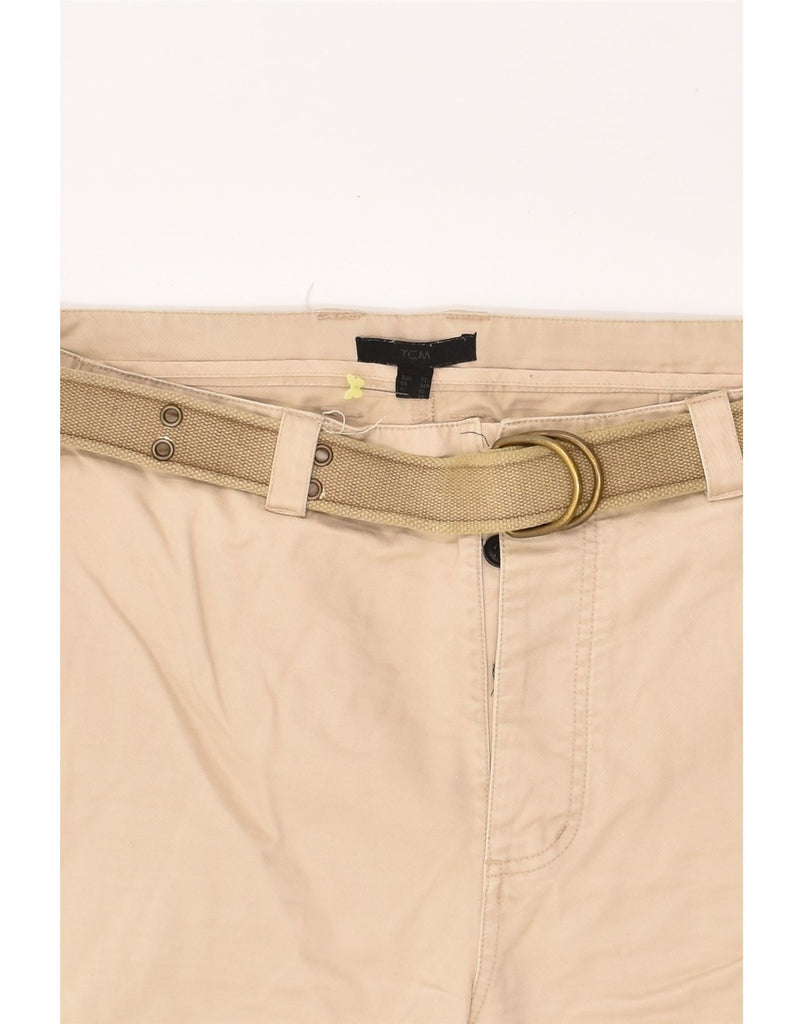 TCM Mens Cargo Shorts W36 Large Beige Cotton | Vintage TCM | Thrift | Second-Hand TCM | Used Clothing | Messina Hembry 