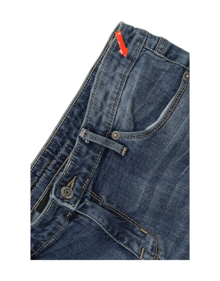 MOSSIMO Womens Mid Rise Bootcut Jeans US 10 Medium W30 L29 Blue Cotton Vintage Mossimo and Second-Hand Mossimo from Messina Hembry 
