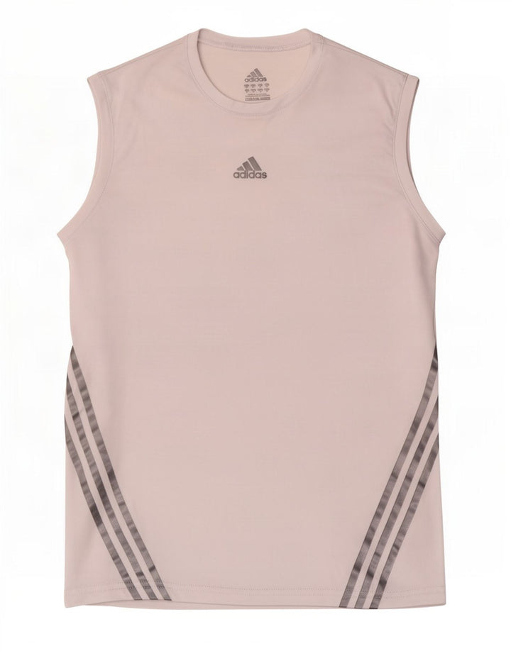 Adidas Mens Climacool Vest Top Medium White