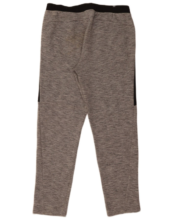 Puma Mens Tracksuit Trousers Large  Grey Colourblock Cotton