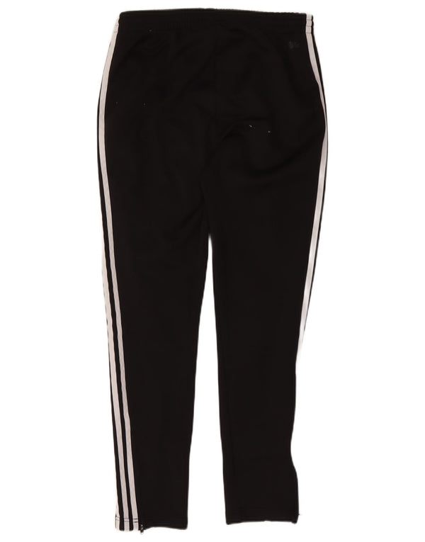 Adidas Womens Tracksuit Trousers UK 14 Medium Black Cotton