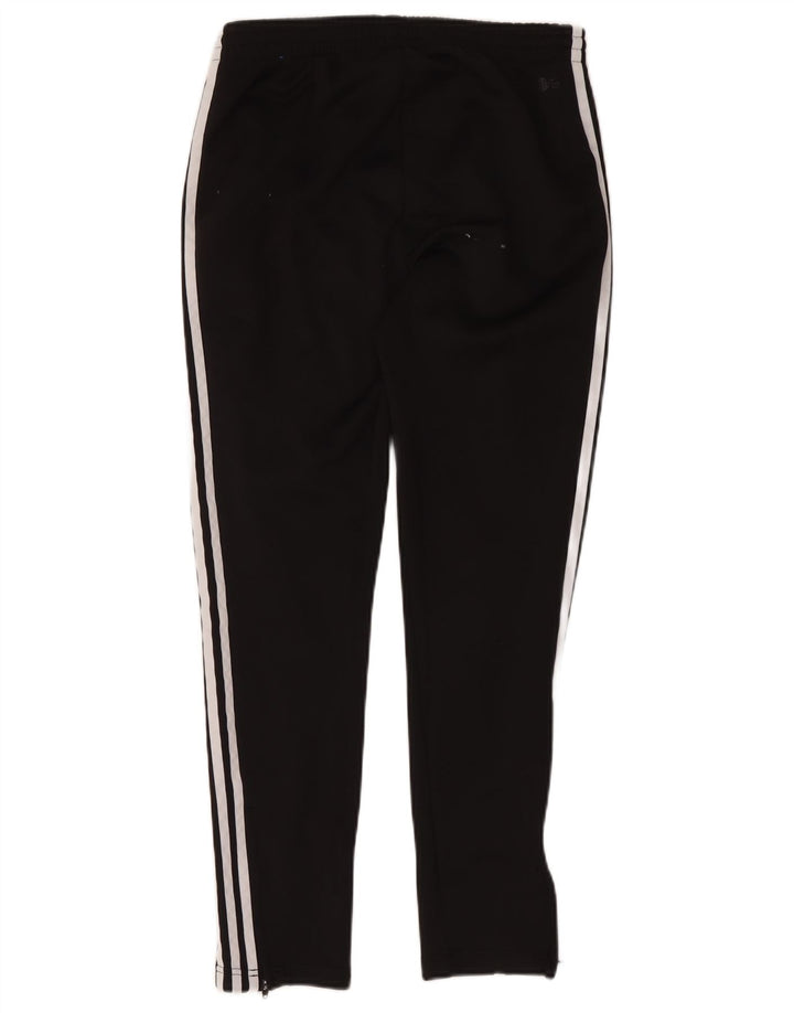 Adidas Womens Tracksuit Trousers UK 14 Medium Black Cotton