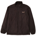 Jack Wolfskin Mens Windbreaker Jacket UK 36/38 Medium Black Polyester