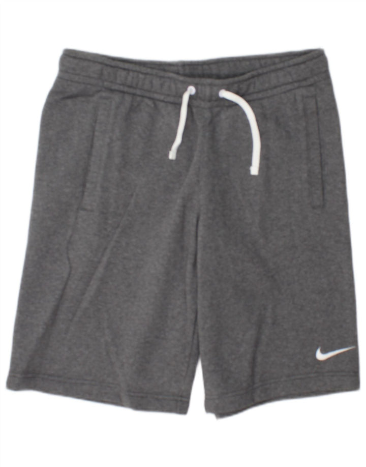 Nike Mens Sport Shorts Medium Grey Flecked Cotton