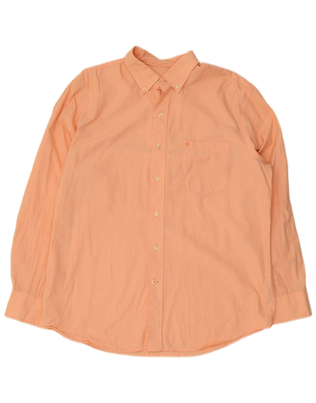 Izod Mens Shirt Large Orange