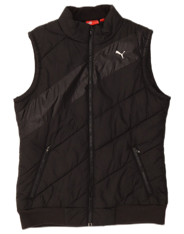 Puma Girls Padded Gilet 15-16 Years Black