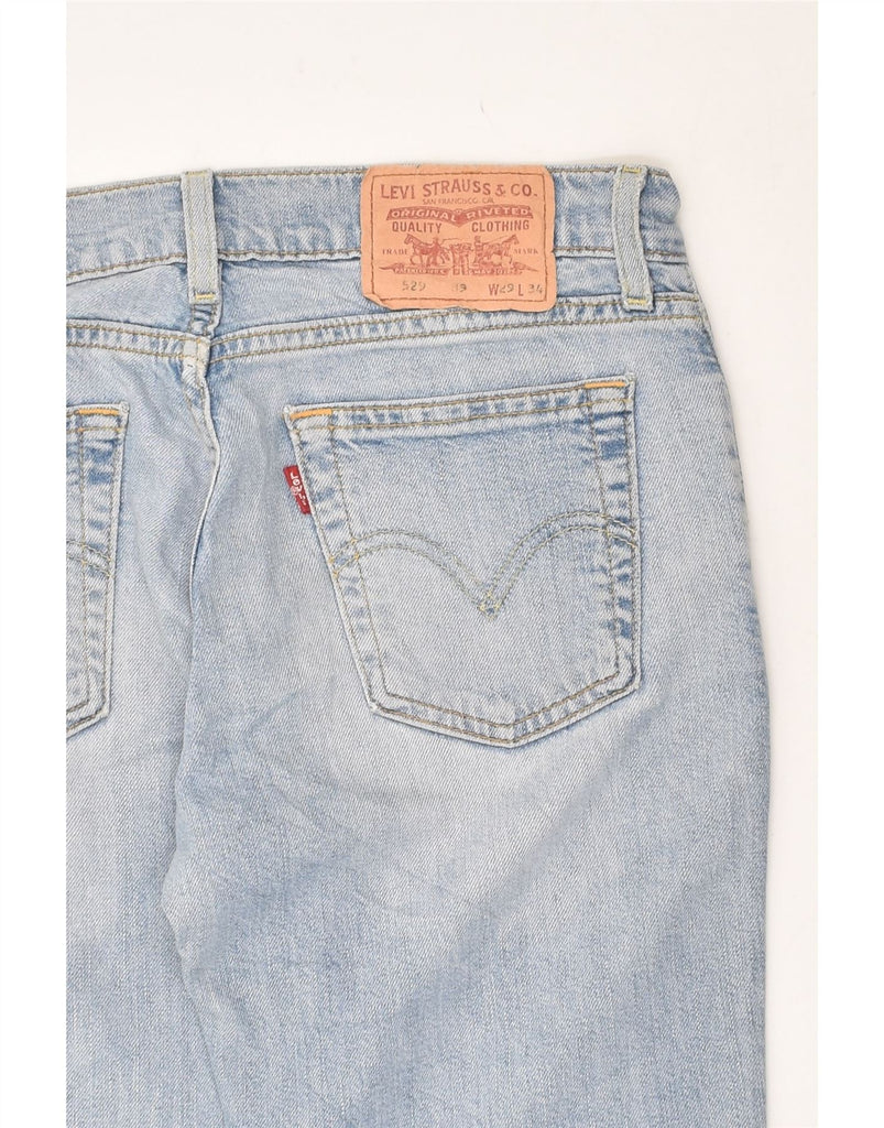 LEVI'S Womens 529 Bootcut Jeans W29 L31 Blue Cotton | Vintage Levi's | Thrift | Second-Hand Levi's | Used Clothing | Messina Hembry 