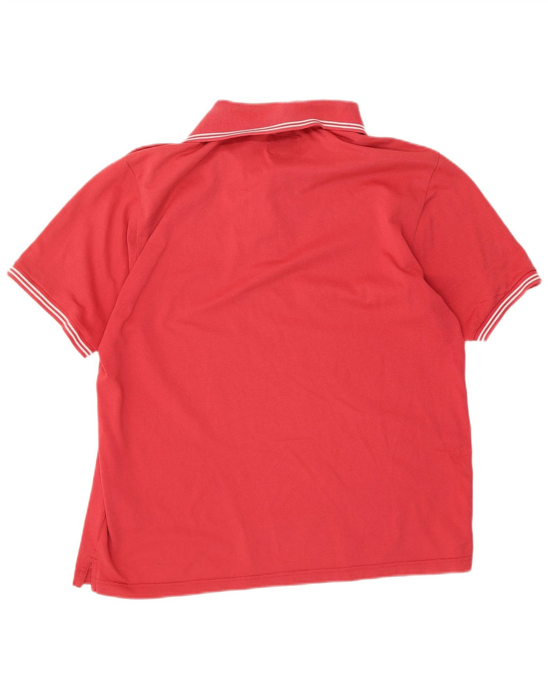 CHAMPION Mens Easy Fit Polo Shirt Large Red